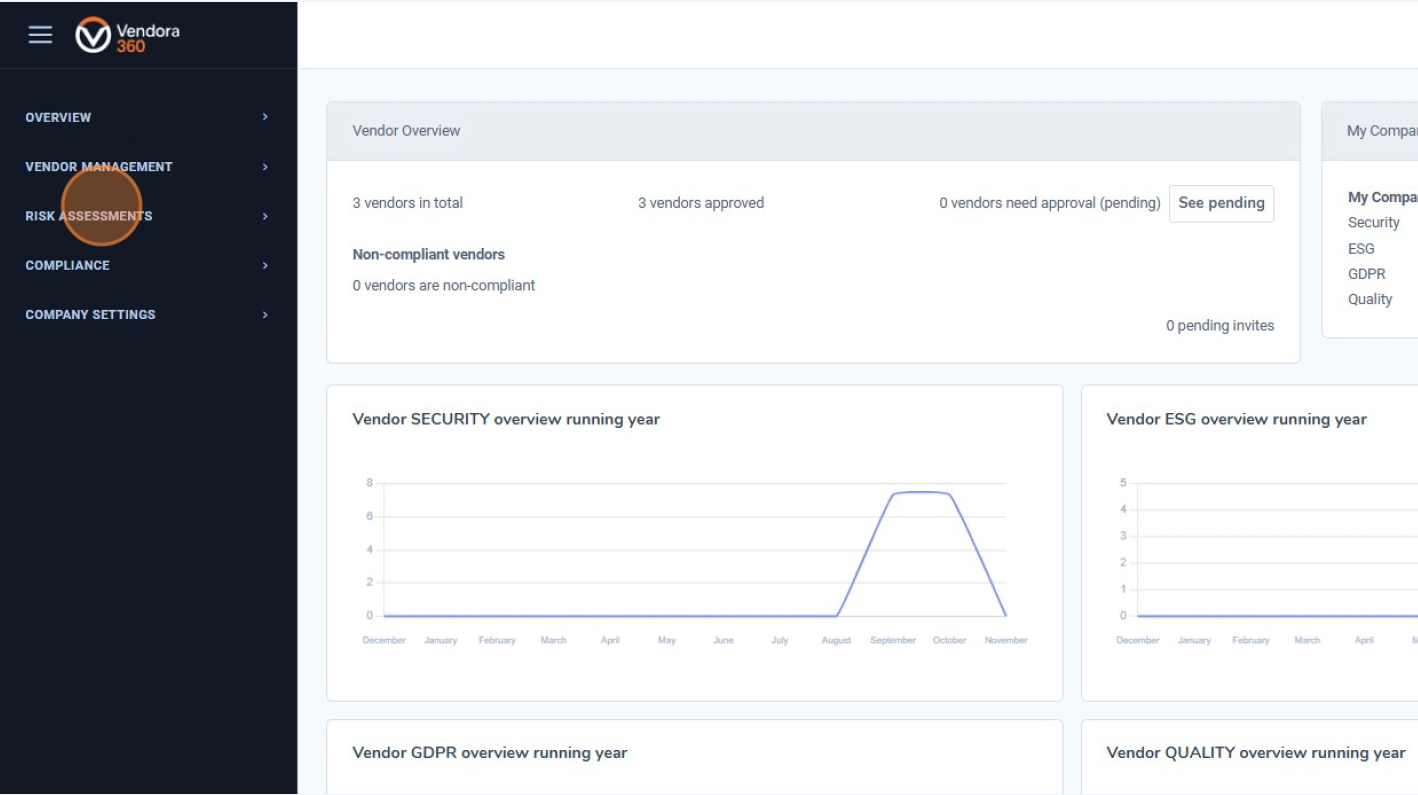 Step 1 - Open Risk Assessments