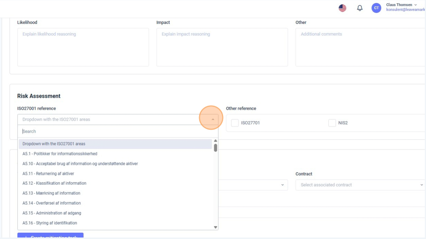 Step 6 - ISO 27001 reference